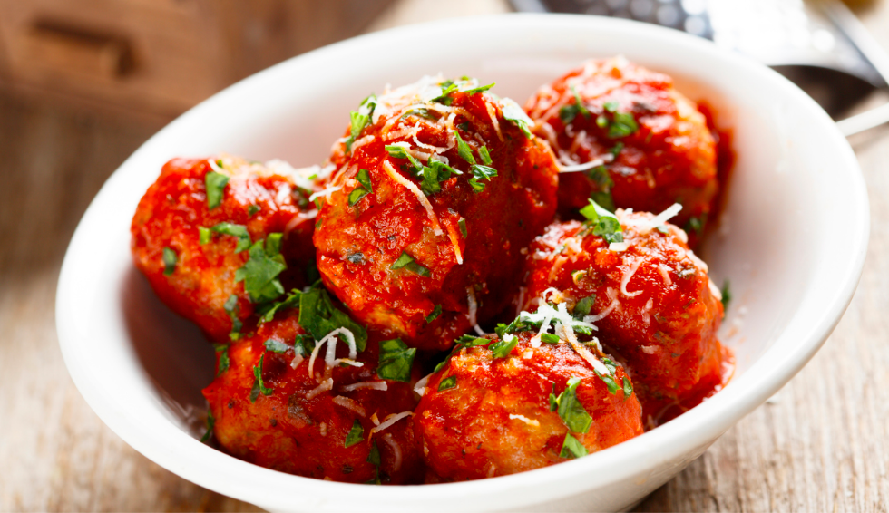 Buffalo Chicken Meatballs