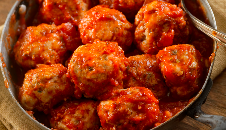 Crockpot Mini Turkey Meatballs