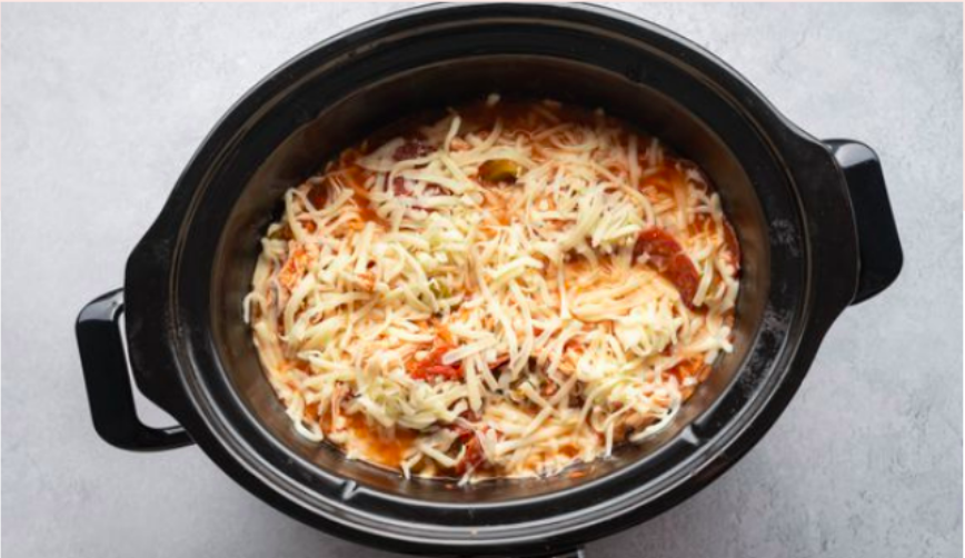 Crockpot Pizza Chicken