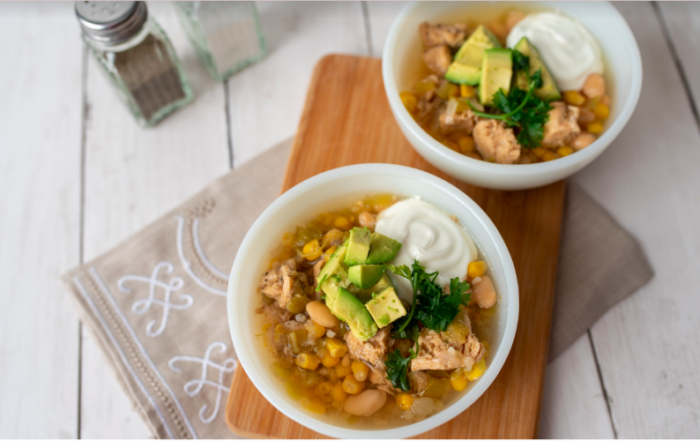 5-ingredient White Chicken Chili