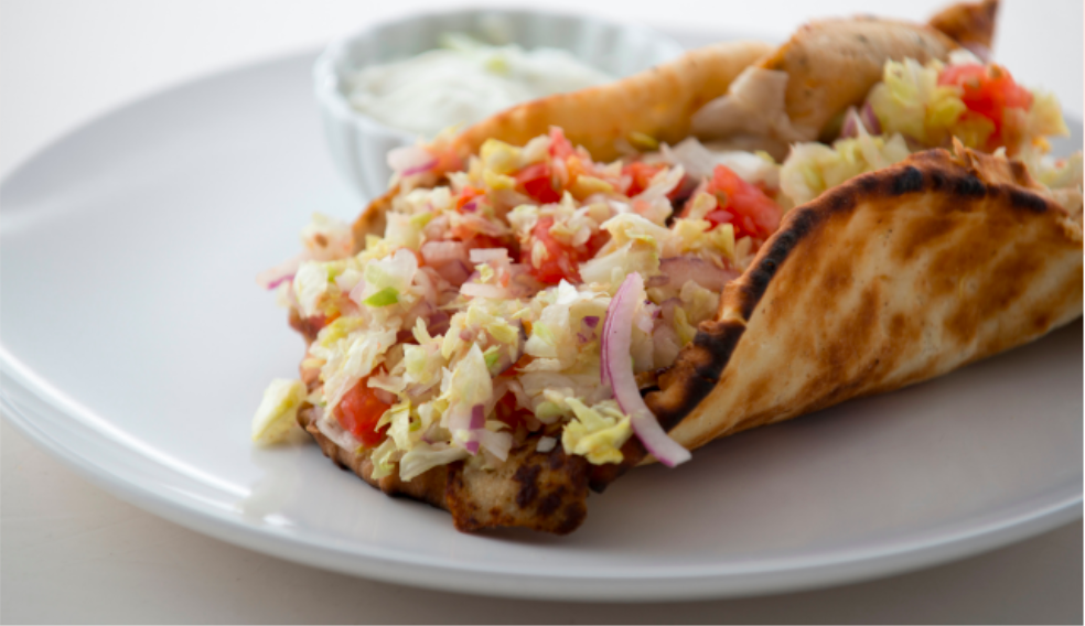 Baked Chicken Gyros