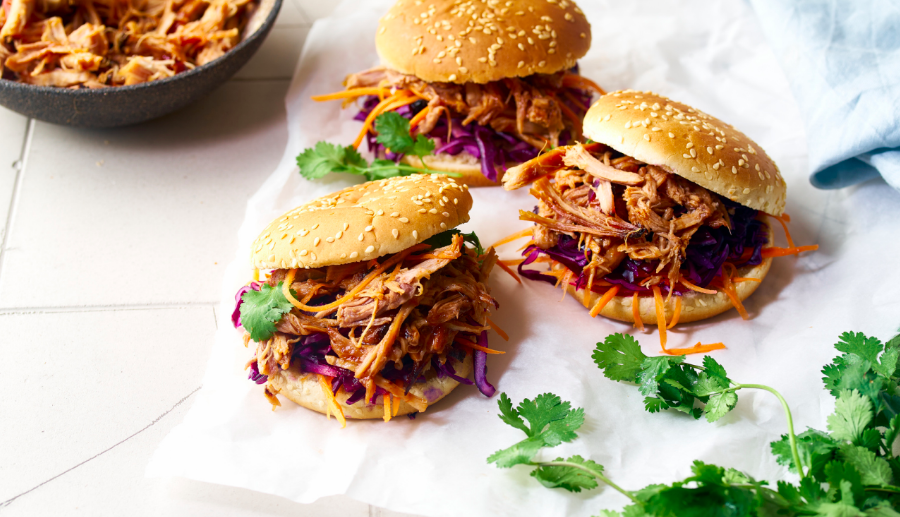 Slow Cooked Pulled Chicken