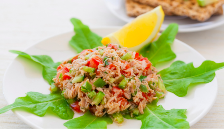 Mediterranean Tuna and Orzo Salad